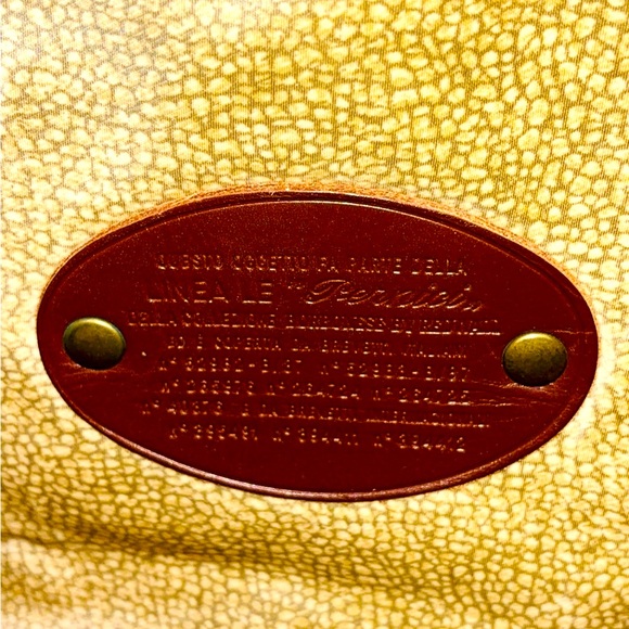 Authentic Borbonese Travel Bag with a small pouch - Picture 3 of 12